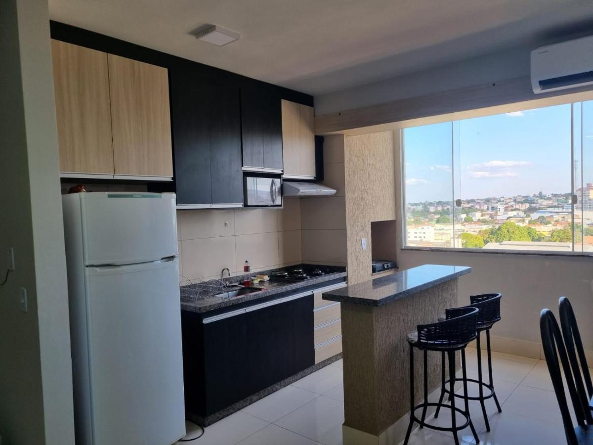 The Villeneuve Apartamento Caldas Novas Bagian luar foto